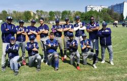 La formazione Under 15 del Baseball Vercelli è campione d'Italia