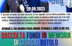 Raccolta fondi in memoria di Giorgio Rotolo