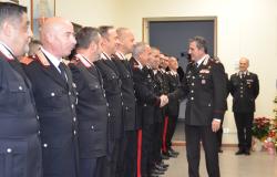 Il generale Di Stasio in visita al Comando provinciale dei carabinieri