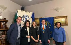 Il rappresentante distrettuale Lavagno in vista all’Interact di Vercelli