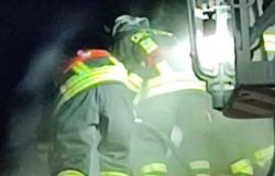 Incendio a una canna fumaria in via Trieste