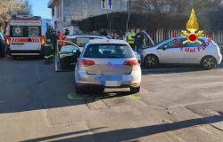 Vercelli: scontro tra tre auto in corso Magenta