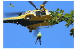 Soccorso alpino della Guardia di finanza di Alagna: gli ultimi interventi