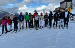 L'istituto tecnico "C. Cavour" e l'istituto professionale "B. Lanino" a Mera sulla neve