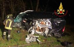 Alice Castello: furgone finisce fuori strada 
