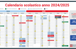Calendario scolastico 2024-2025: saranno 205 i giorni di lezione