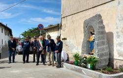 Inaugurata la nicchia che accoglie la Madonna di Oropa