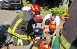 Alice Castello: scontro tra auto e moto, una persona ferita 