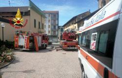 San Germano: soccorsa una persona con l'autoscala