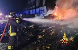 Incendio ad Albano Vercellese 

