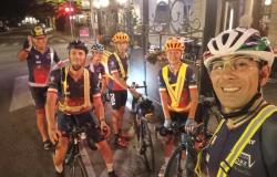 Pedalata sotto le stelle per il VeloClub Vercelli
