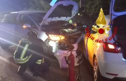 Quinto: sconto tra due auto,  una persona ferita 