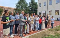 Inaugurata la nuova area sportiva del Liceo Scientifico Avogadro 