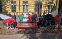 Vercelli: deposto un omaggio floreale in memoria di Norma Cossetto