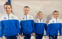 Ottime prove per le atlete della sezione ritmica 