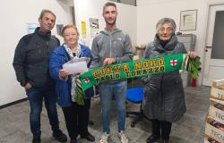 Dalla "Curva Nord" 750 euro a favore dell'A.O.P