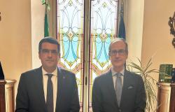 Il prefetto di Vercelli Lucio Parente incontra l'assessore alla Sicurezza