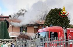 Incendio in un appartamento di Cavaglià