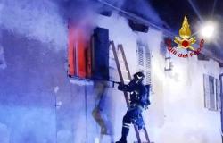 Livorno Ferraris: incendio in un'abitazione 