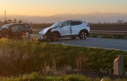 Incidente sulla Sp11, all'uscita di Vercelli in direzione Santhià 
