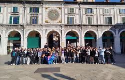 Gli studenti dell'Iti Faccio a Brescia per una lezione itinerante di storia