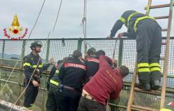Biellese:  uomo salvato dai Vigili del fuoco