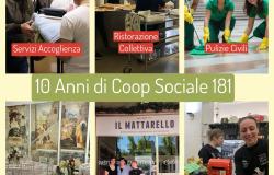 La Cooperativa sociale 181 compie 10 anni