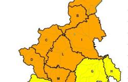 Arpa alza il livello di allerta sul Piemonte e sul Vercellese