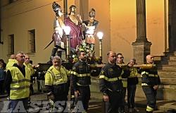Vercelli: le immagini della Processione delle Macchine