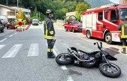 Valduggia: un ferito nello scontro tra un'auto e una moto