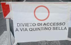 Via Quintino Sella chiusa al traffico giovedì 26 giugno
