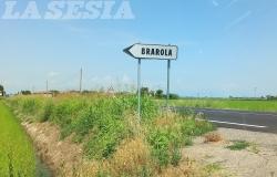 "Svolta a sinistra dalla cascina Brarola molto pericolosa per l'erba alta"