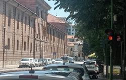 Vercelli: via XX Settembre: i semafori in tilt