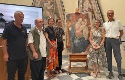 Museo Borgogna: il restauro dell'affresco di Lanino