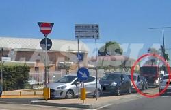 Corso Avogadro di Quaregna: Vigili del fuoco "imbottigliati" nel traffico