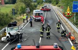 Ponderano: scontro tra auto e camion, un morto e un ferito
