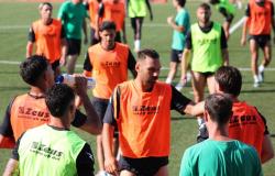 La Pro Vercelli in campionato contro l'Inter