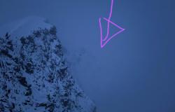 Alagna: le immagini del salvataggio dei due alpinisti bloccati sul Monte Rosa