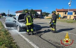 Moncrivello: scontro tra tre auto, due persone ferite