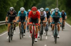 La Vuelta 25:  partenza della "Salida Oficial" da Torino–Venaria Reale alle 12.55