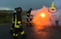 Quadro elettrico in fiamme