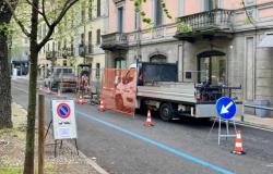 La corsia di viale Garibaldi, da piazza Pajetta verso piazza Roma, sarà soggetta a restrizioni
