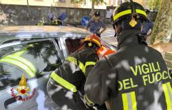 Borgosesia: incidente stradale in viale Varallo 