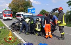Cigliano: scontro tra tre veicoli sulla Sp11