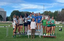 Regionali di prove multiple giovanili: l'Atletica Vercelli 78 è terza