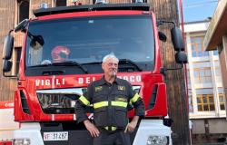 Vigili del fuoco di Vercelli: va in pensione Primino "Mino" Pareglio