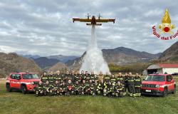 Concluso il secondo corso operatori Dos - Direttore operazioni di spegnimento