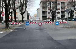 Chiuso l’attraversamento di viale Rimembranza con via Marco Polo
