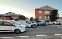 Carambola fra auto in via Trieste