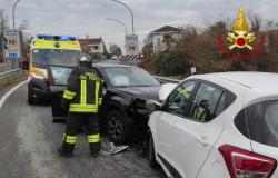 Villareggia: scontro sulla Sp11, tre persone coinvolte